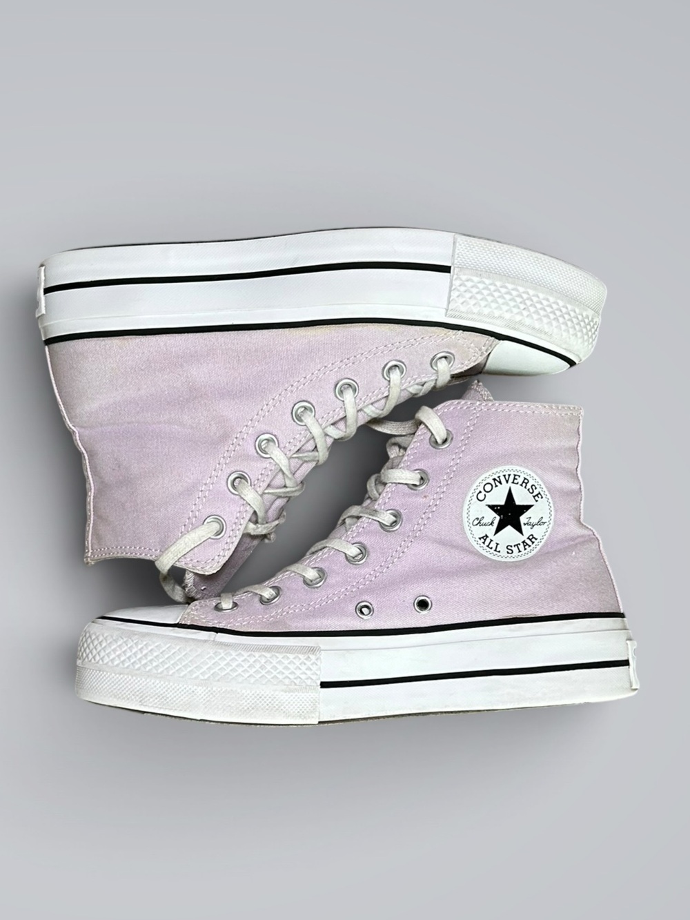 Converse Chuck Taylor All Star Lift Platform Pale Amethyst Women’s 7.5